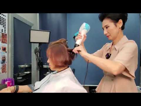 Korean Hair salon ASMR (visual and auditory activation) I hope you enjoy the long video!!
