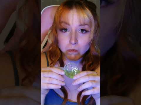 Jelly Fruit Pop #soothingasmr #asmrgirl #jellyfruit