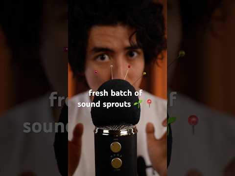 Fresh Batch Of Sound Sprouts 🌱 📍 #asmr