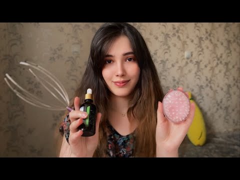 ASMR You Booked a Private Spa With Me ✩ Face Touching, Scalp Massage & Whispers to Melt Your Stress
