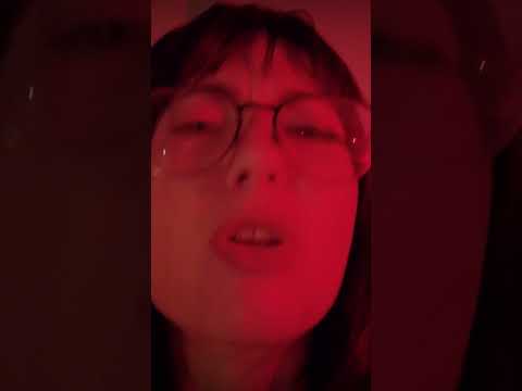 spit painting (maquillandote con saliva) #asmr #relax #visualtingle #tingles #triggersforsleep