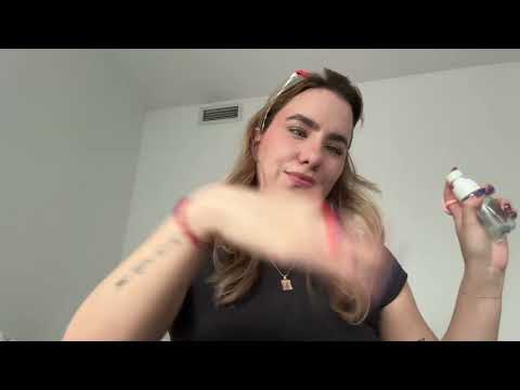 ASMR Doing Your Hair and Makeup No Talking ( Blowdry, Curl and Style)