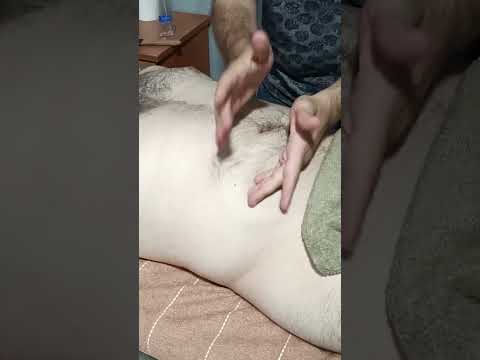 LEGENDARY CHEST, ARM AND ABDOMEN RELAXING MASSAGE TECHNIQUES #satisfying #relaxing #asmr #shorts