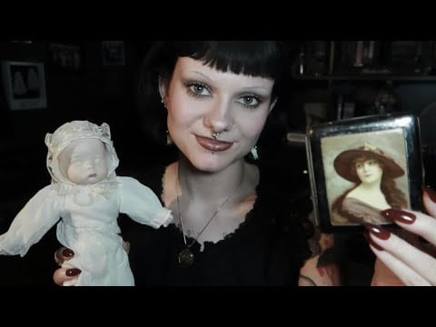 ASMR | Showing You Things I Own That People Think Are “Haunted” 👻 tapping, whispered rambling, etc.