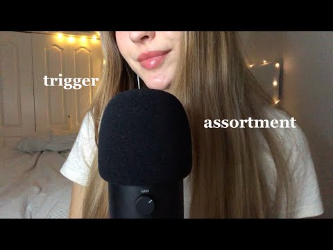 ASMR | Bunny Themed Trigger Assortment 🐰 (scratching, tapping, & fabric ...