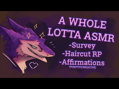 Just ASMR n' Chill [Questionnaire][Positive/Negative Affirmations][Haircut RP] [Furry AMSR]