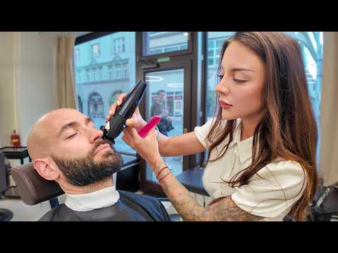 ⚠️ New Barbershop with BRILLIANT SERVICE & Attentive Owner! [Relaxing] – Ostrava 🇨🇿