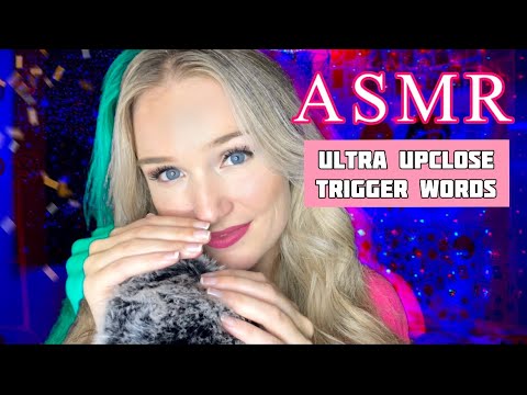 ASMR ✨| ULTRA UPCLOSE TRIGGER WORDS FOR SLEEP 💤💗