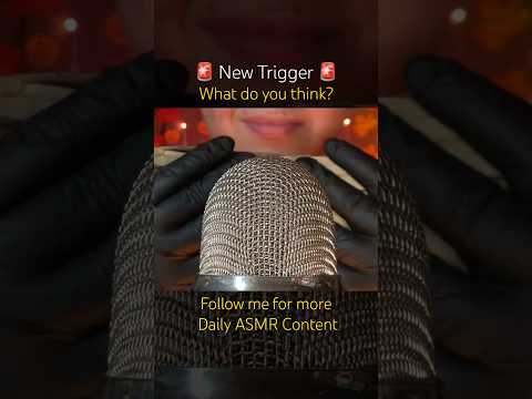New Trigger! 🤎 #asmr