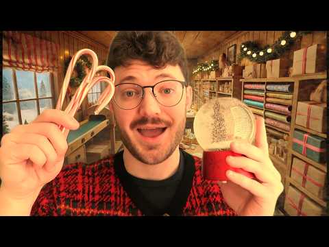 ASMR ~ Holiday Gift Wrapping Elf 🧝‍♂️🎁🎅