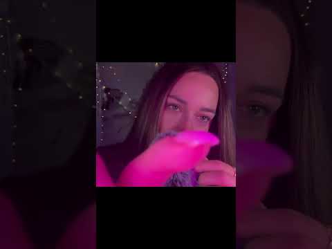 Gentle Mouth Sounds + Fluffy mic #asmr #fluffymic #asmrmouthsounds