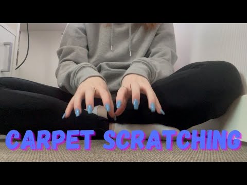 ASMR(Carpet Scratching) NO TALKING