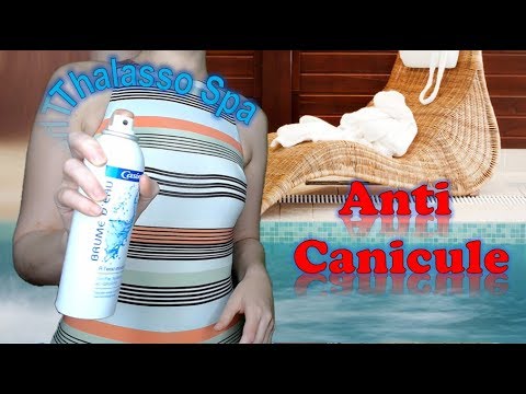 [ASMR français] RP Thalasso SPA - Anti Canicule - eau, spray, ice, FRAICHEUR !