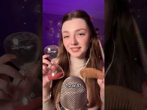 1,2 or 3? #asmr #asmrsounds #asmrrelax #asmrsleep #relax #tingles #asmrvideo #relaxingvideos