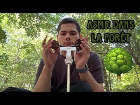 ASMR Français : ASMR DANS LA FORÊT 🌳 