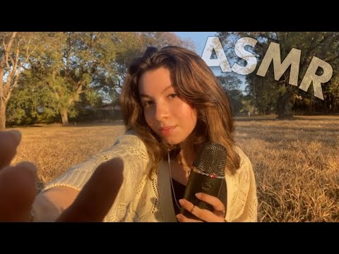 ASMR AO AR LIVRE✨🌿 (sons de boca)