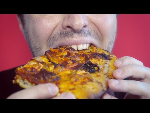 ASMR Eating Grandma Pizza 먹방