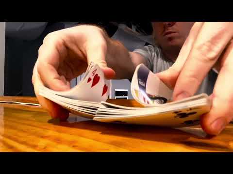 ASMR Shuffling and Dealing Playing Cards - Custom Video For Thomas
