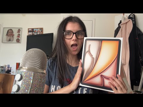 ASMR Unboxing The IPad Air and Apple Pencil Pro 