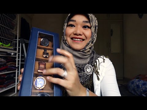 ASMR soft spoken - roleplay watch store lady (Indonesian)