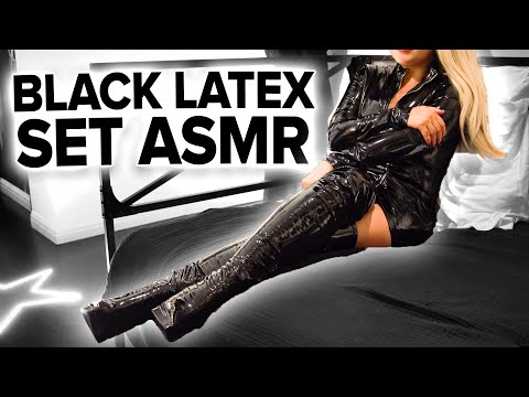 ASMR | Black Latex Set (Latex Sounds, No Talking)