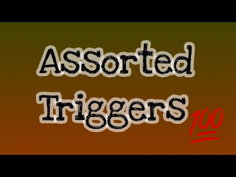 Asmr || Assorted triggers💕