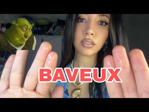 ASMR FRANÇAIS PARTIE 60 : SPIT PAINTING ET MIC LICKING BAVEUX ET INTENSE (BRUITS DE BOUCHE)