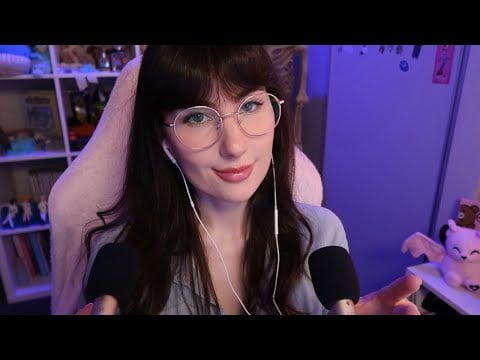 ASMR lento e sensível - contando e sons bem dentro do seus ovidos