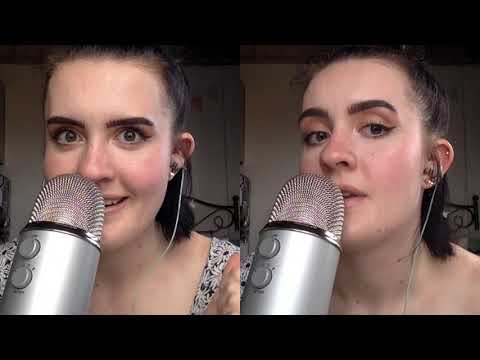 ASMR inaudible whispering