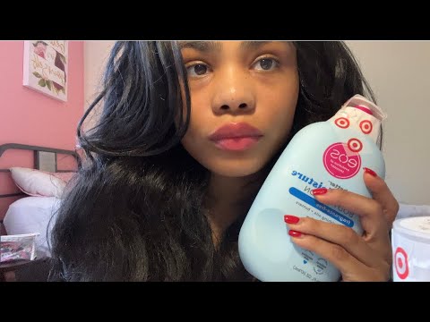 Target beauty haul + scripture reading ASMR