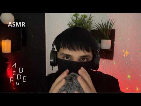 ASMR Susurrando el Abecedario + Mouth Sounds