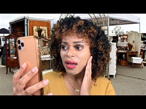 ASMR |💄POV You Get Your Makeup Done At The Flea Market For $5 | Spiderweb In Your  Eye Trigger