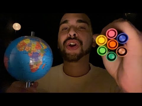 ASMR | TEST DE CHANCE ET DE GÉOGRAPHIE 🍀🌍