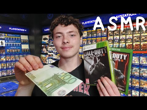 ASMR FR: Roleplay💿je rachète tes jeux-vidéos💿
