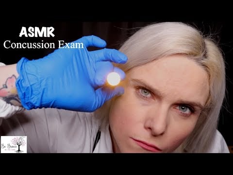 ASMR ER Doctor Exam Concussion Roleplay