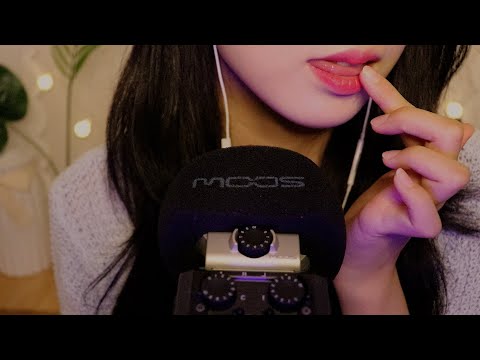 ASMR 스핏 페인팅?👅, 이팅유, 시각적 팅글 (호불호 주의🚫‼️ )