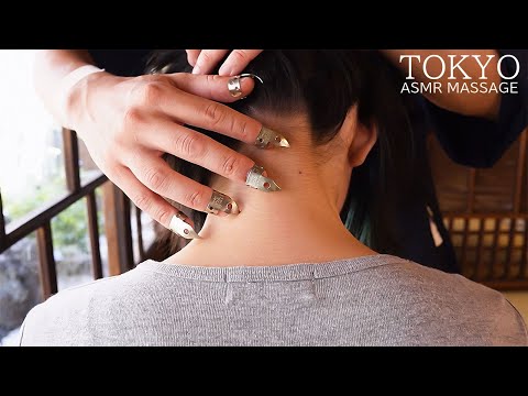 ASMR ゾクゾクするスクラッチマッサージ Tingling BACK Scratch Massage | No Talking