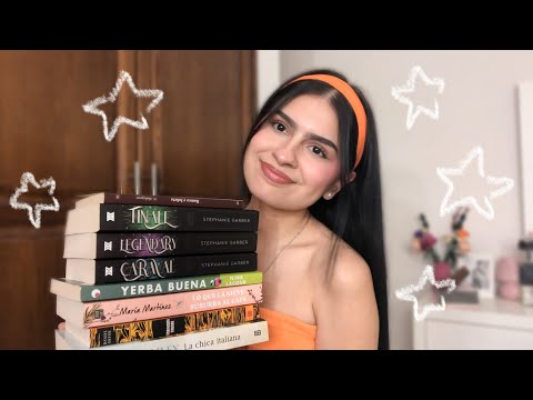 asmr | haul de libros de segunda mano 🍊