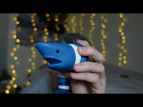 ASMR by my pet shark Mr Roger (very lofi)
