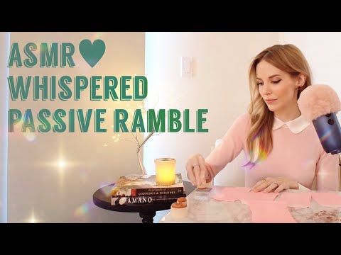 ASMR Passive Ramble Whisper | Stamps and Stickers