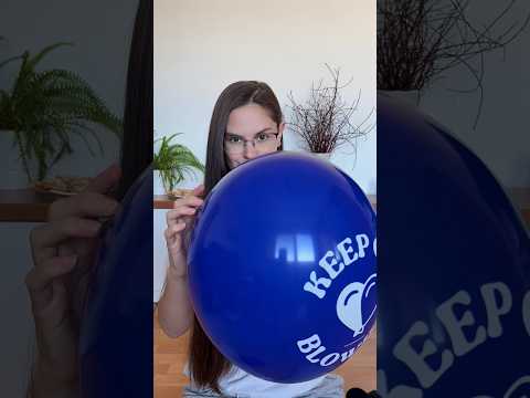 Squeezing Balloons #asmr #balloon #funny
