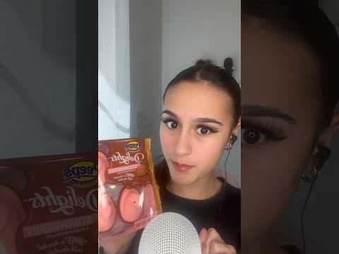 ASMR| Strawberry CHOCOLATE peeps?! #asmrsounds #asmr #asmrtriggers #shortsfeed #shortsvideo #shorts￼