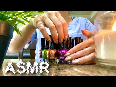 ASMR Layered Tapping - New Nail Polish Haul 💅