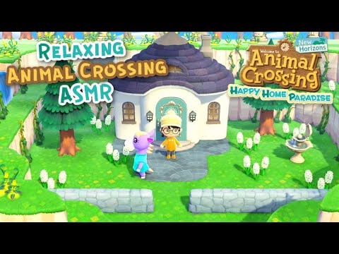 ASMR ✨ Dream Home Decorating ✨ Animal Crossing Happy Home Paradise 🏝️