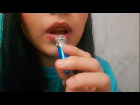 ASMR SONS DE BOCA MOLHADO / SOM DE DE GLOSS NA BOCA 👄👅