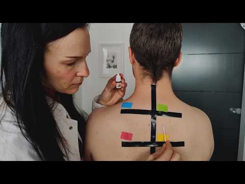 ASMR Checking For Allergies On The Back