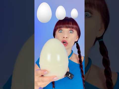 ASMR Small, Medium, Big Eggs #mukbang #challenge
