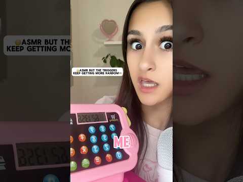 the END is HILARIOUS #asmr #explore #asmrtriggers #relax #funny