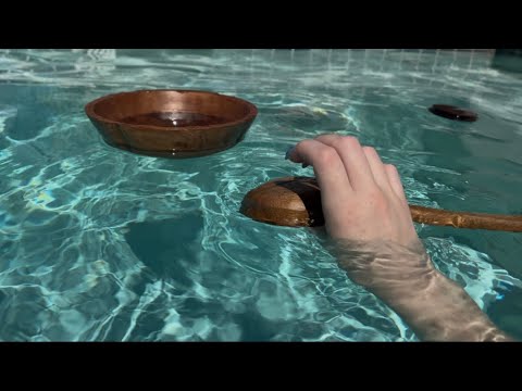 BIGGEST wood soup EVER! (no talking asmr)