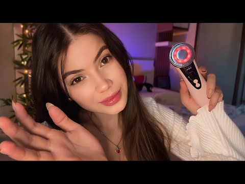 ASMR | Garota Esteticista Faz Sua Massagem Facial Relaxante 💆‍♂️✨